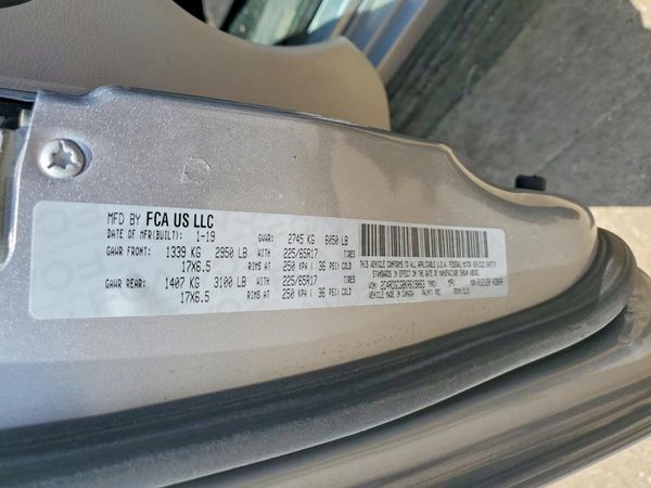 2019 DODGE GRAND CARAVAN SXT