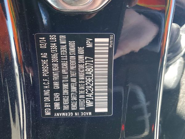 2014 PORSCHE CAYENNE Turbo