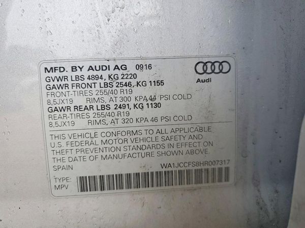 2017 AUDI Q3