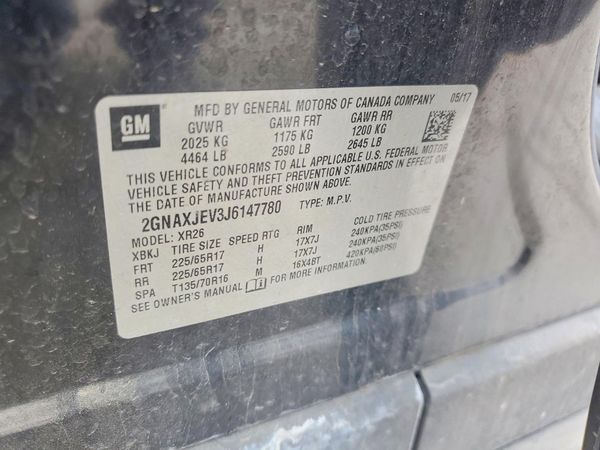 2018 CHEVROLET EQUINOX LT (1LT)