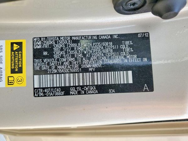 2013 LEXUS RX 350