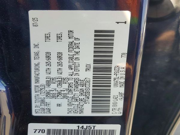 2025 TOYOTA TUNDRA