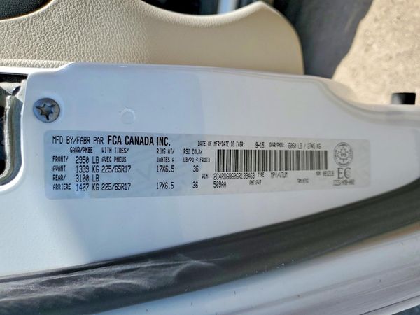 2016 DODGE GRAND CARAVAN SE