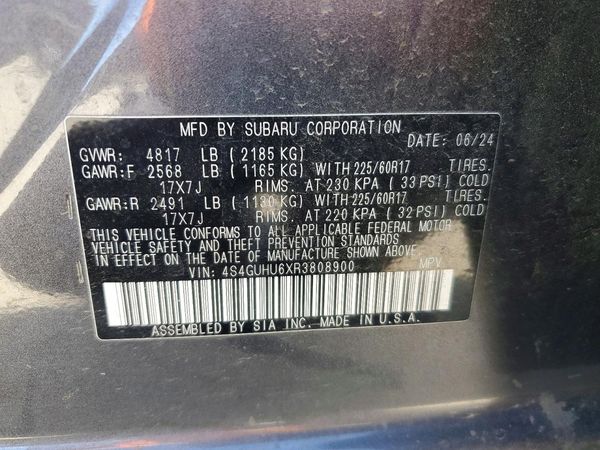 2024 SUBARU CROSSTREK Wilderness