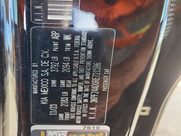 2024 KIA FORTE