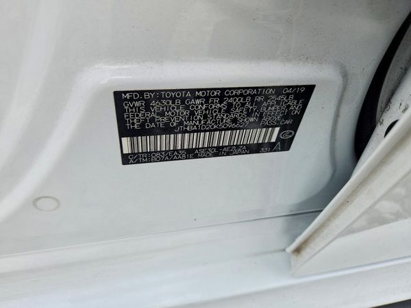 2019 LEXUS IS