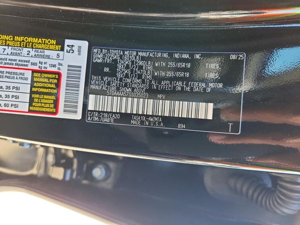 2025 TOYOTA GRAND HIGHLANDER
