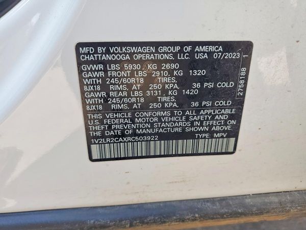 2024 VOLKSWAGEN ATLAS