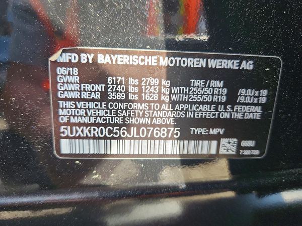 2018 BMW X5 xDrive35i