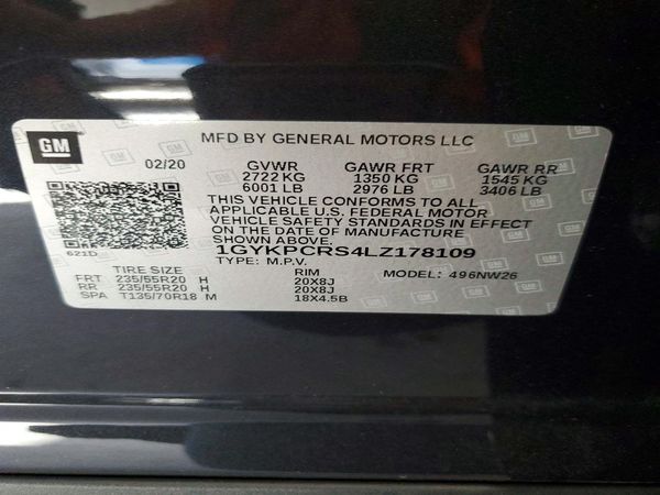 2020 CADILLAC XT6 Premium Luxury