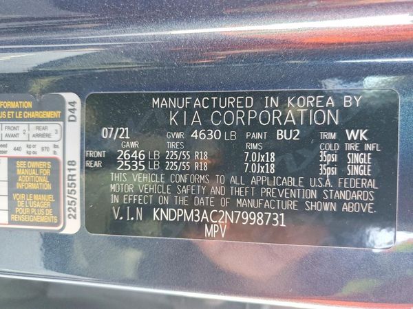 2022 KIA SPORTAGE