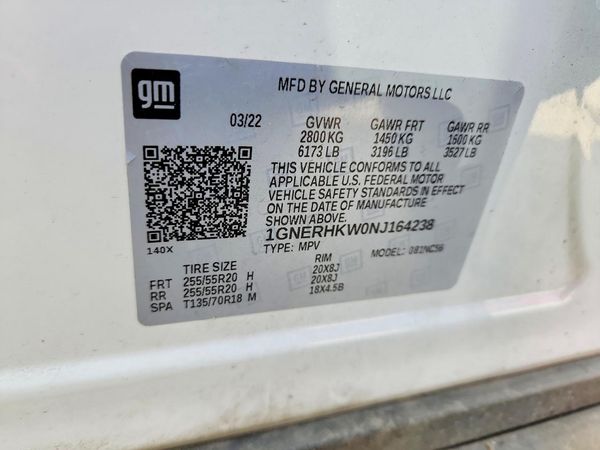 2022 CHEVROLET TRAVERSE LT