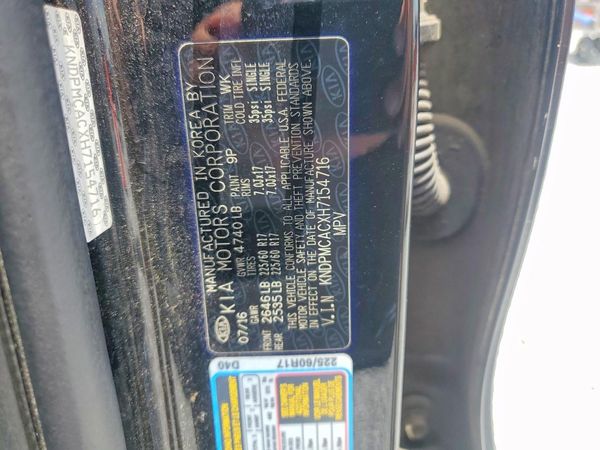 2017 KIA SPORTAGE LX