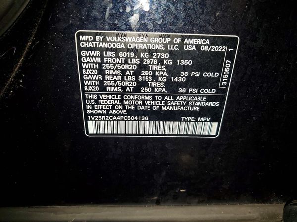 2023 VOLKSWAGEN ATLAS 4Motion SEL