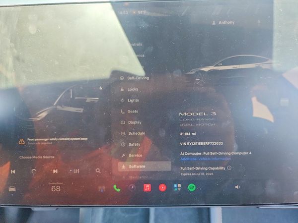 2024 TESLA MODEL 3