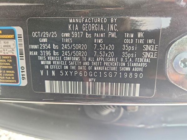 2025 KIA TELLURIDE S