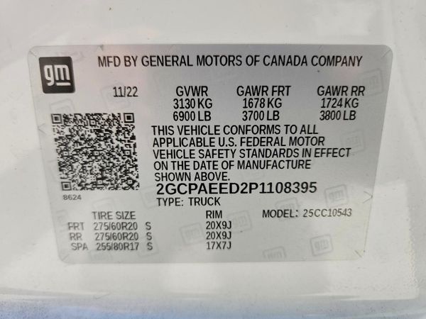 2023 CHEVROLET SILVERADO LTZ