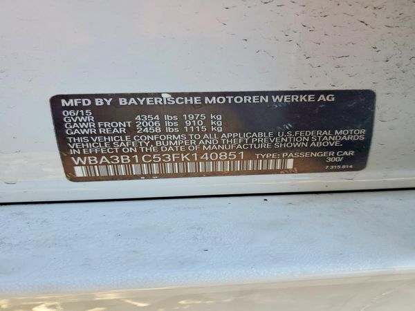 2015 BMW 320 320i
