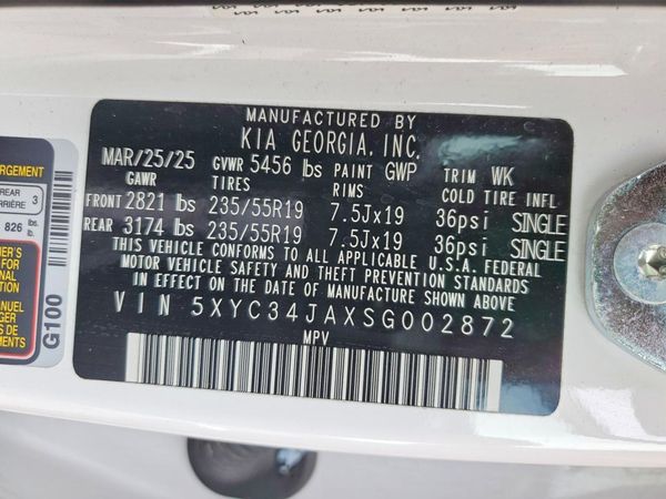 2025 KIA EV6