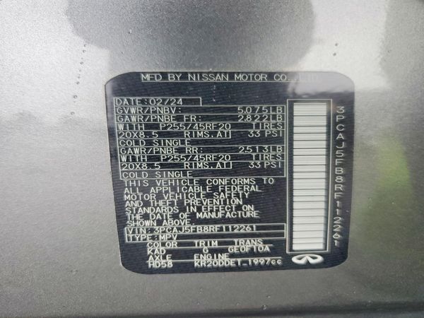 2024 INFINITI QX50 Sport