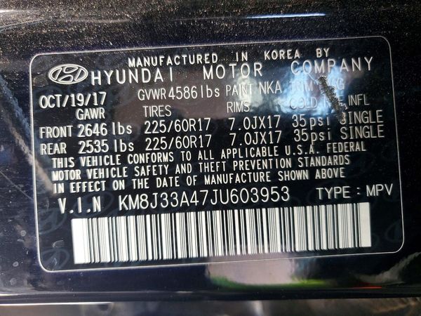 2018 HYUNDAI TUCSON