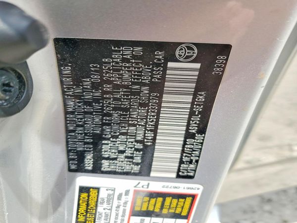 2014 TOYOTA CAMRY