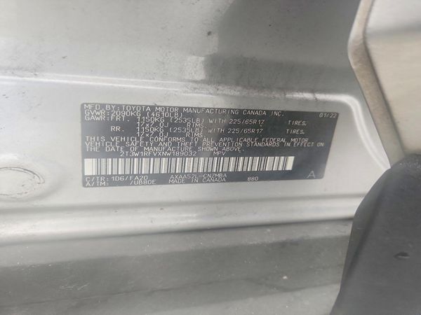 2022 TOYOTA RAV4