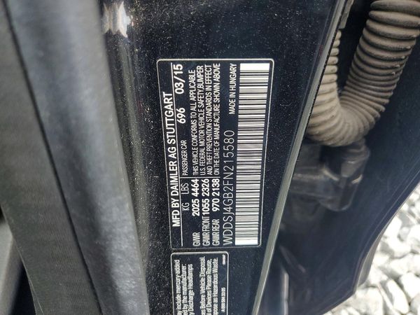 2015 MERCEDES-BENZ CLA CLA250 4 MATIC