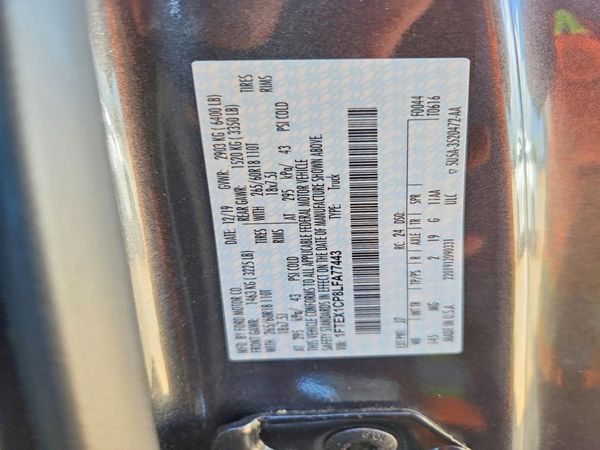 2020 FORD F150