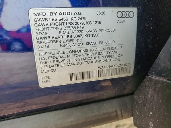 2020 AUDI Q5