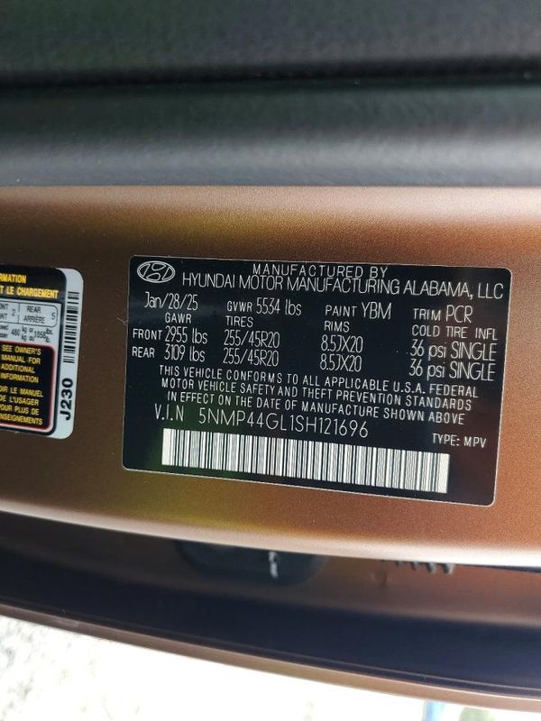 2025 HYUNDAI SANTA FE