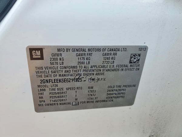 2014 CHEVROLET EQUINOX