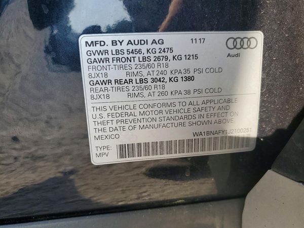 2018 AUDI Q5