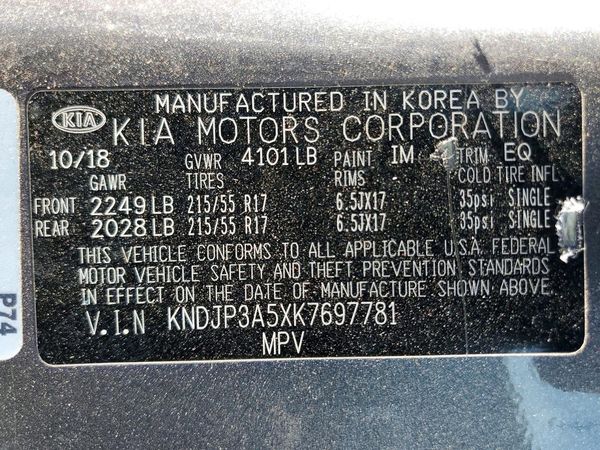 2019 KIA SOUL