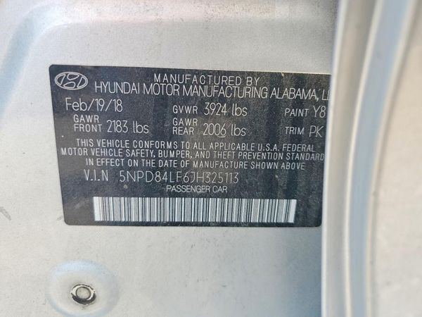 2018 HYUNDAI ELANTRA
