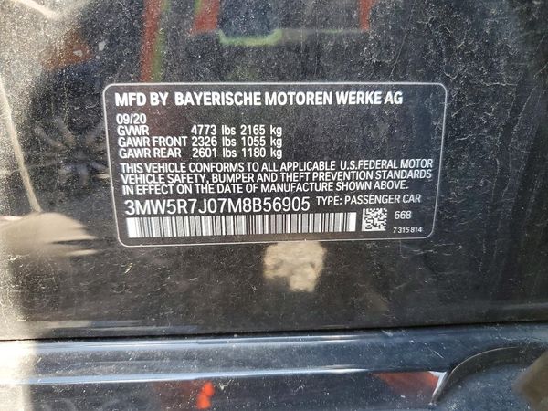 2021 BMW 330XI xDrive
