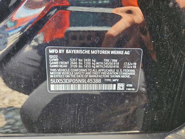 2022 BMW X3 xDrive30i