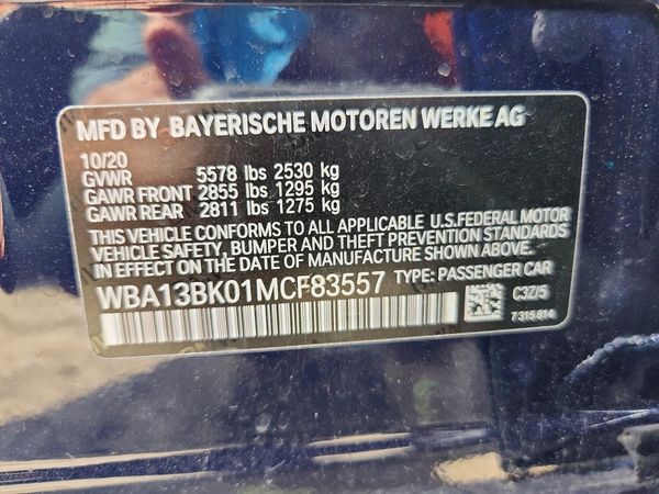 2021 BMW M550XI xDrive