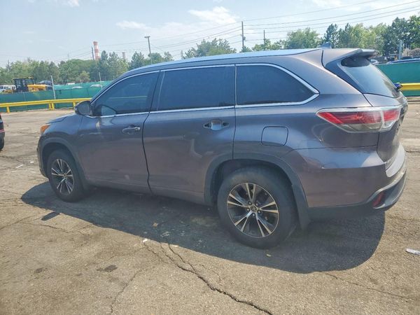 2016 TOYOTA HIGHLANDER Base/Hybrid — DSRA