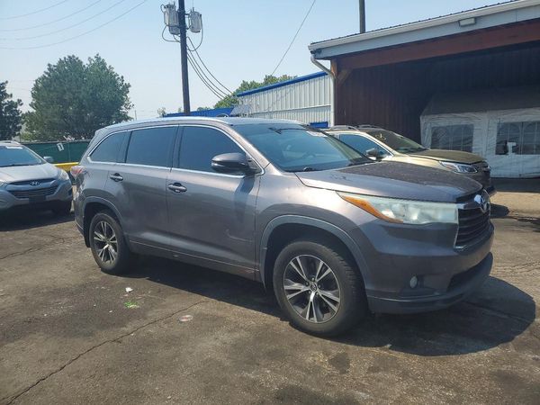 2016 TOYOTA HIGHLANDER Base/Hybrid — Passenger 3/4