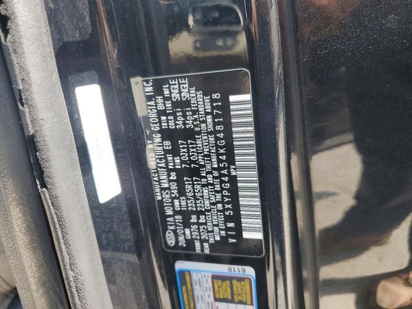 2019 KIA SORENTO L, LX, S