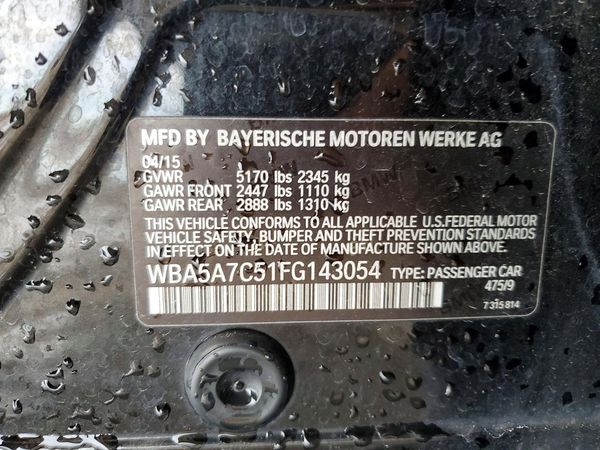 2015 BMW 528 xDrive