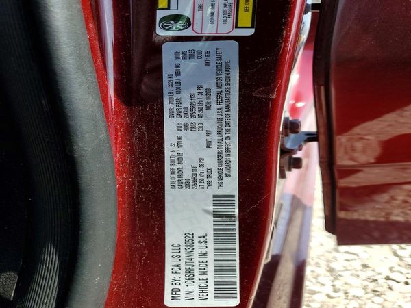 2022 RAM 1500 LARAMIE CREW CAB 4X4