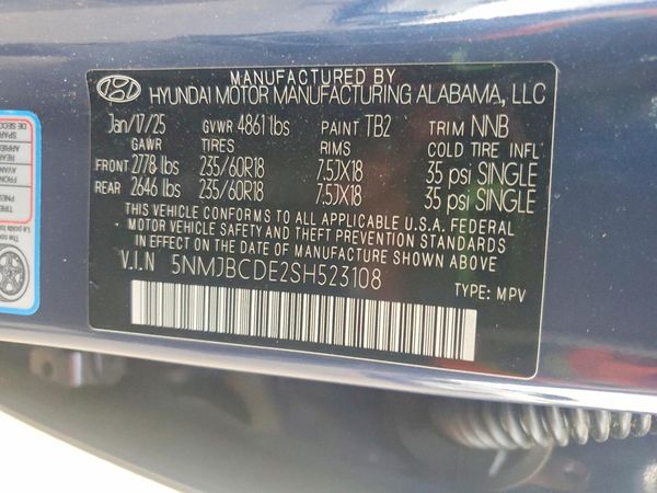 2025 HYUNDAI TUCSON SEL