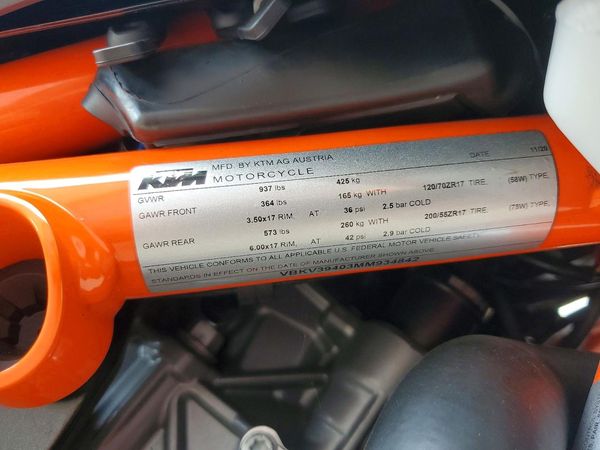 2021 KTM MOTORCYCLE