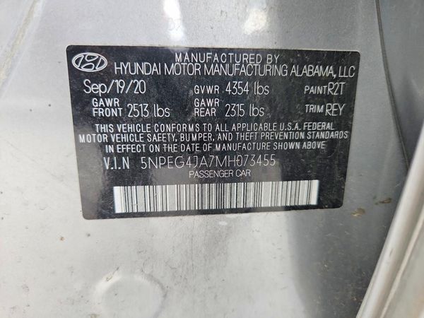 2021 HYUNDAI SONATA SE