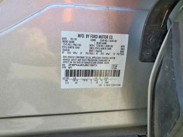 2018 FORD EDGE SEL