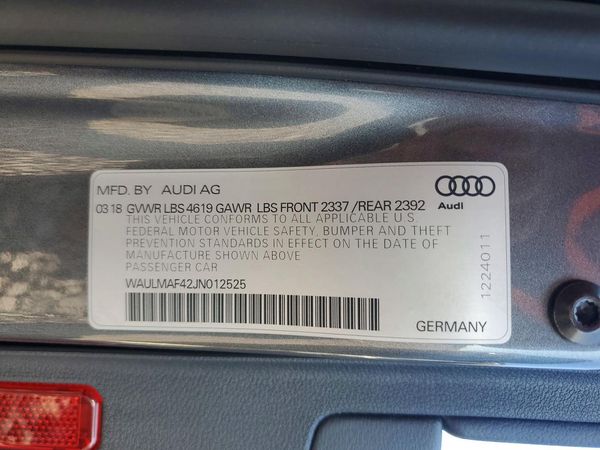 2018 AUDI A4