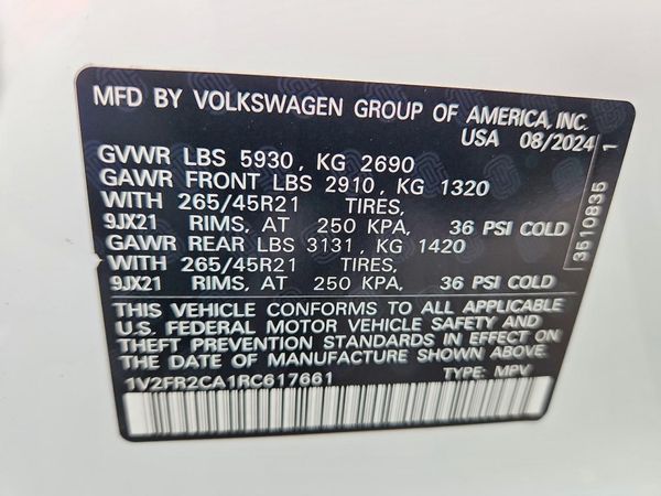 2024 VOLKSWAGEN ATLAS