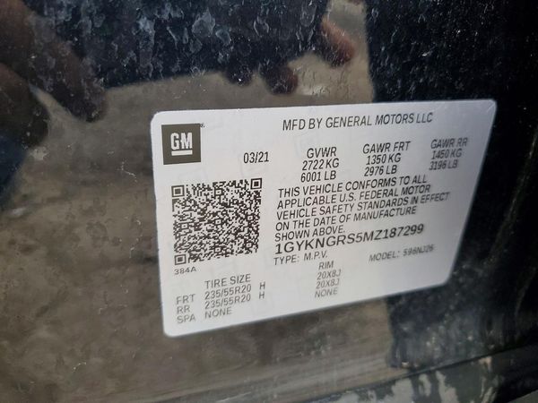 2021 CADILLAC XT5 Sport